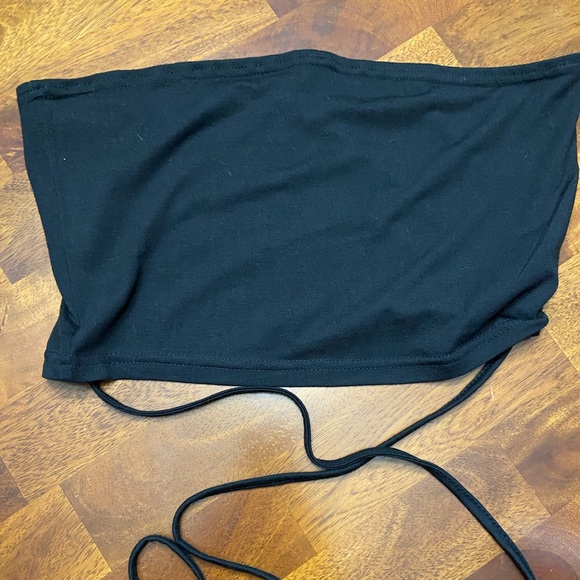 black tube top